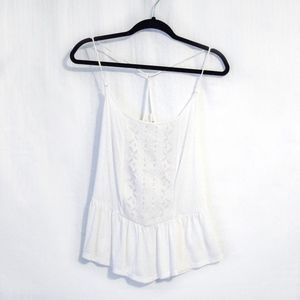 AEO Flowy Tank with Embroidered Front